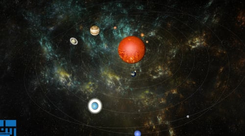 Trayectoria del Sistema Solar V2