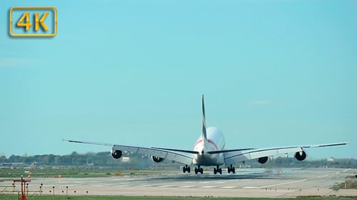 Commercial Jet Plane Landing