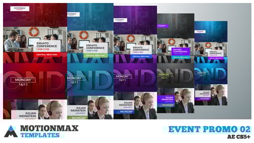 Dynamic Corporate Event Intro and Lower Thirds Titles