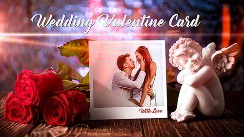 Wedding Valentine Card