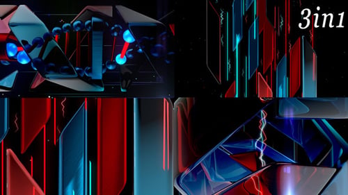 Reflexionen — VJ Loop-Paket (3in1)