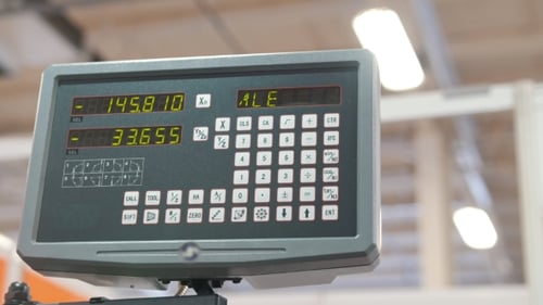 LCD Remote Control for Machine at Industrial Manufacture Factory