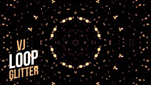 Bucle Dj Gold Glitter