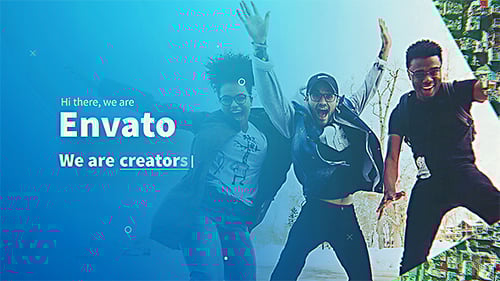 Vitrine de empresa moderna