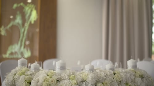 Elegant Floral Arrangement for Wedding