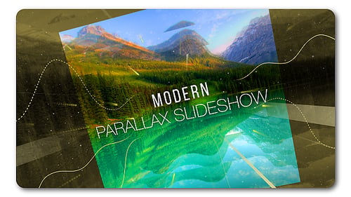 Diashow Moderne Parallax