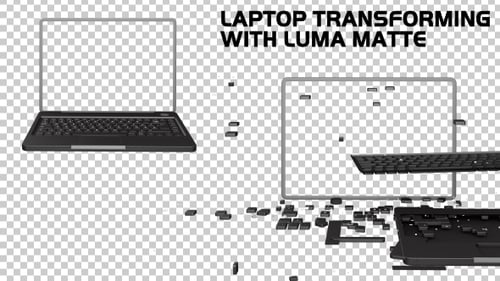 Notebook Transforming With Luma Matte