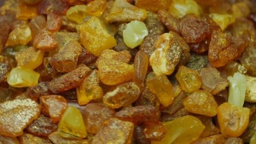 Amber Stone Rotate