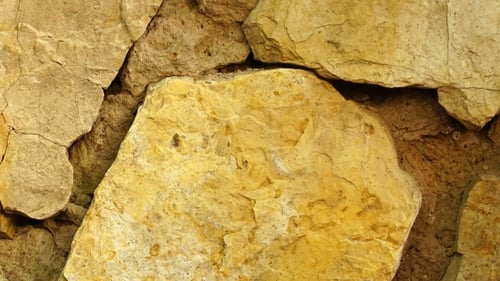Close Up of a Stone Wall Texture
