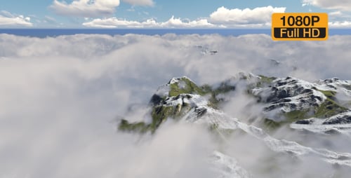Time-lapse Mountain Clouds