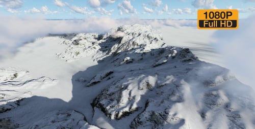 Clouds on Mountain