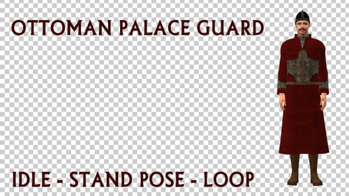 Garde du palais ottoman