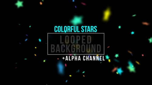 Colorful Stars Tunnel