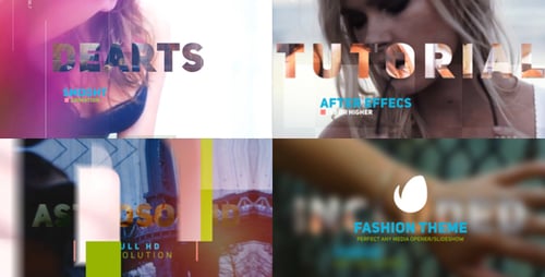 Dynamic Fashion Opener with Modern Text Reveals