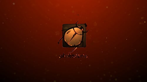 Dynamic Particles Logo Reveal Intro Animation