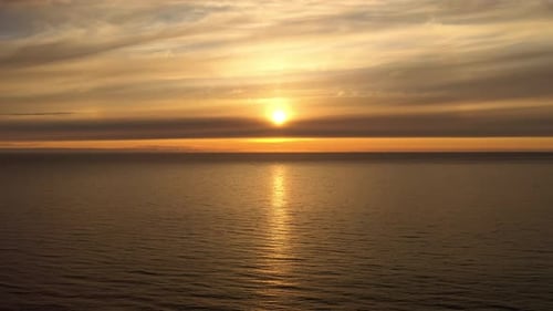 Beautiful Sunset over the Sea