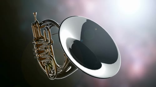 French Horn Rotate