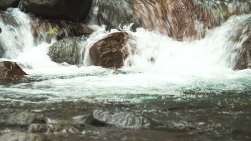 Mountain Stream River.