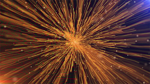 Moving Particle Lines Background