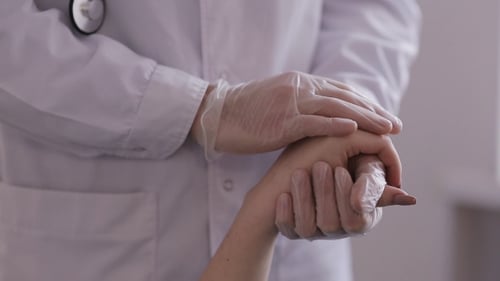 Doctor Comforting Patient