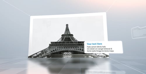 Dynamic 3D Slideshow for Modern Corporate Presentations