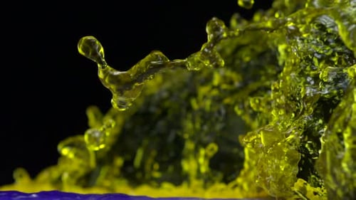Water splash, Slow Motion