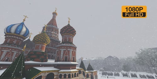 Kremlin Palace and Birds