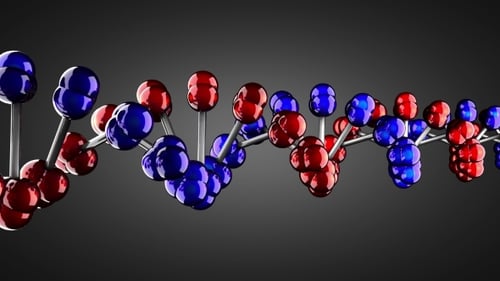DNA-Modell rotieren