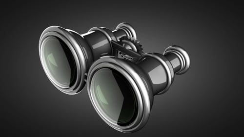 Metal Retro Binocular