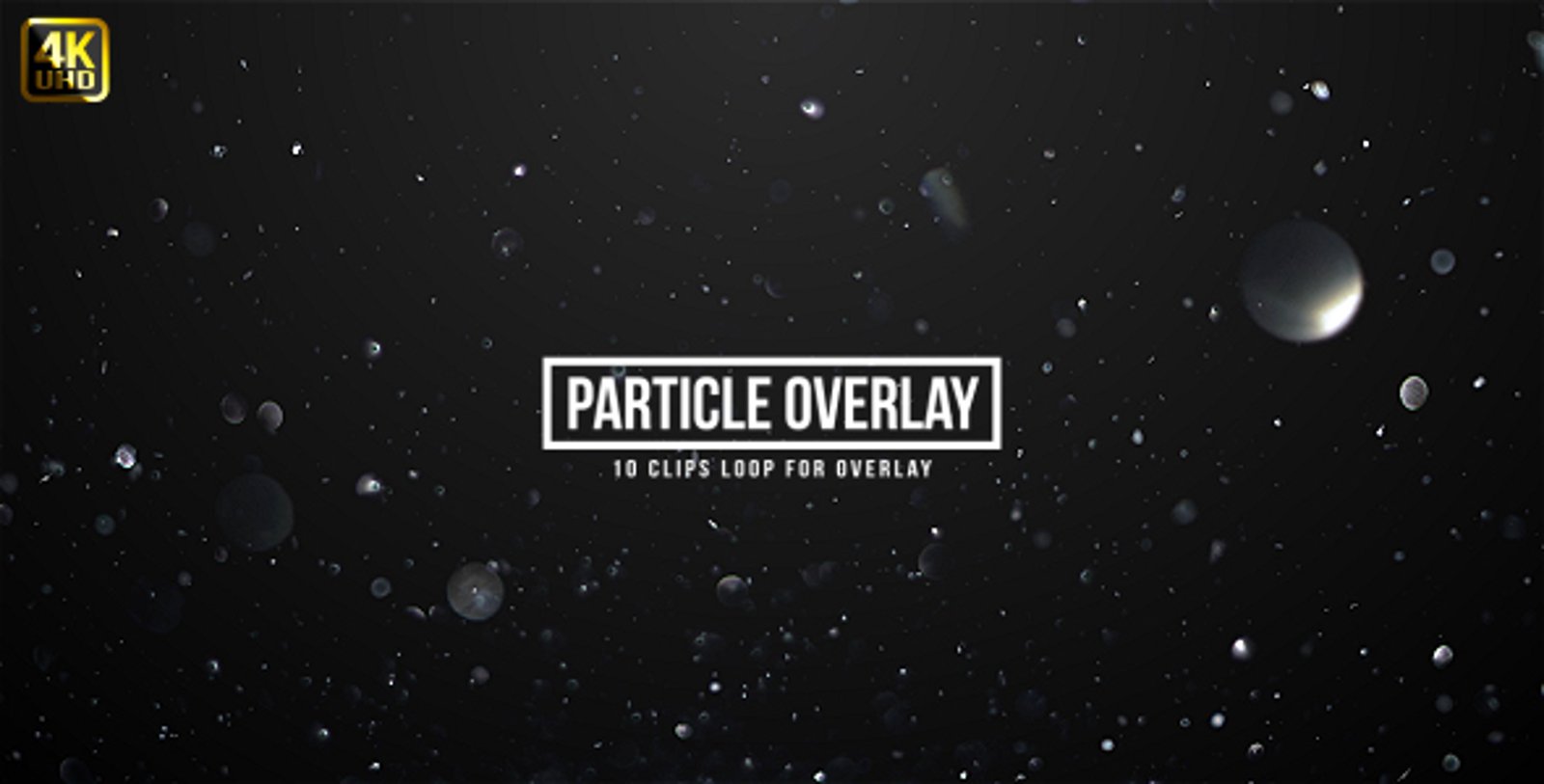 Subtle Floating Light Particles Overlay Pack, Overlays Motion Graphics ...
