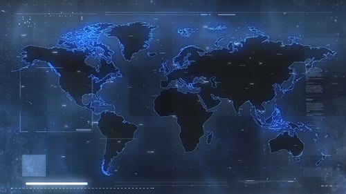 Military World Map