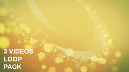 Clean Particles Background Loop Pack