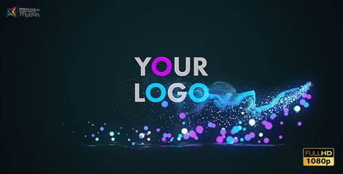 Logo Glow Particles