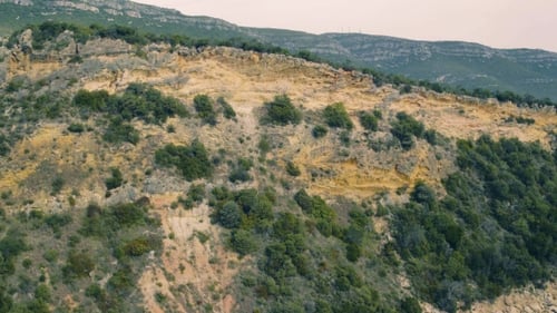 Vue Aérienne Du Paysage Côtier
