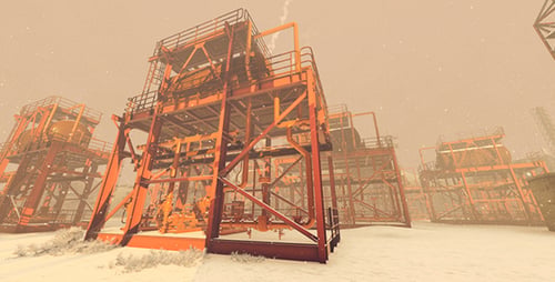 Industrial Plant Pumping Station