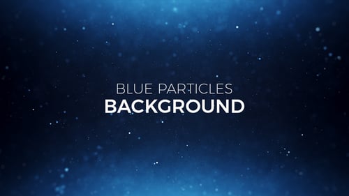 Hintergrund mit blauen Partikeln