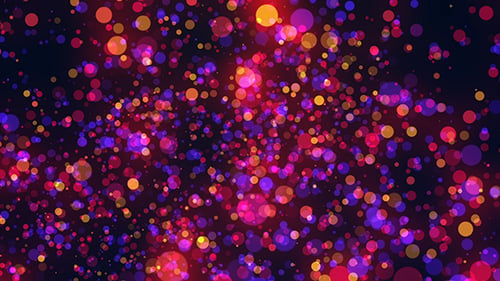 Glowing Bokeh Alpha Loop