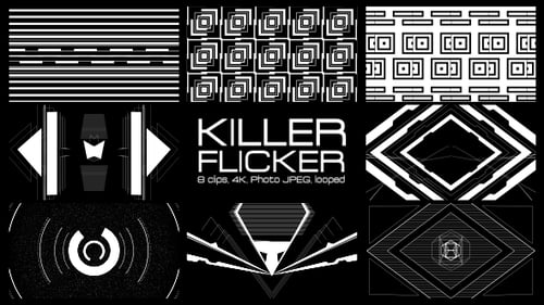 Dynamic Geometric Glitch Transitions Pack