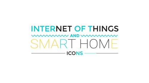 Clean Line Animated Smart Home and IoT Icons Pack