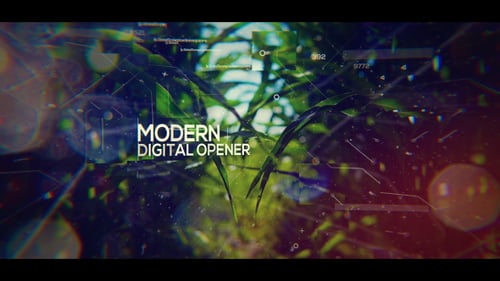 Moderner digitaler Opener - Diashow