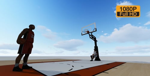 Basketball-Silhouette