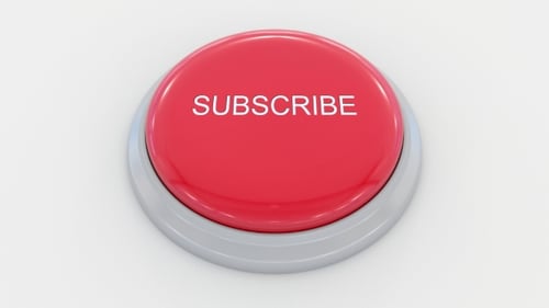Modern 3D Subscribe Button Click Animation with Notification Bell