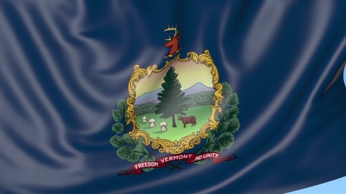 Waving Flag of Vermont, Animated State Symbol