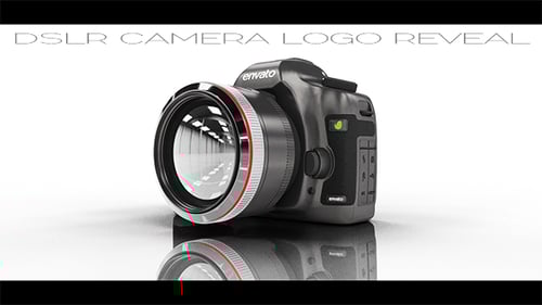 DSLR Camera Logo Reveal