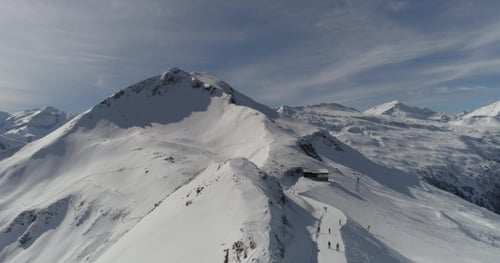 Ski Resort in the Snowy Mountains