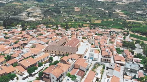 Roofs of Old Small Town
