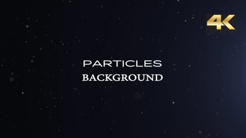 Abstract Floating Dust Particles Background Loop