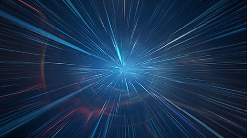 Light Speed Space Tunnel