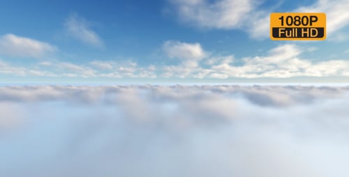 Hohe Wolken im Zeitraffer