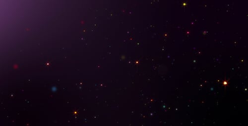 Elegant Sparkling Particle Glitter Background